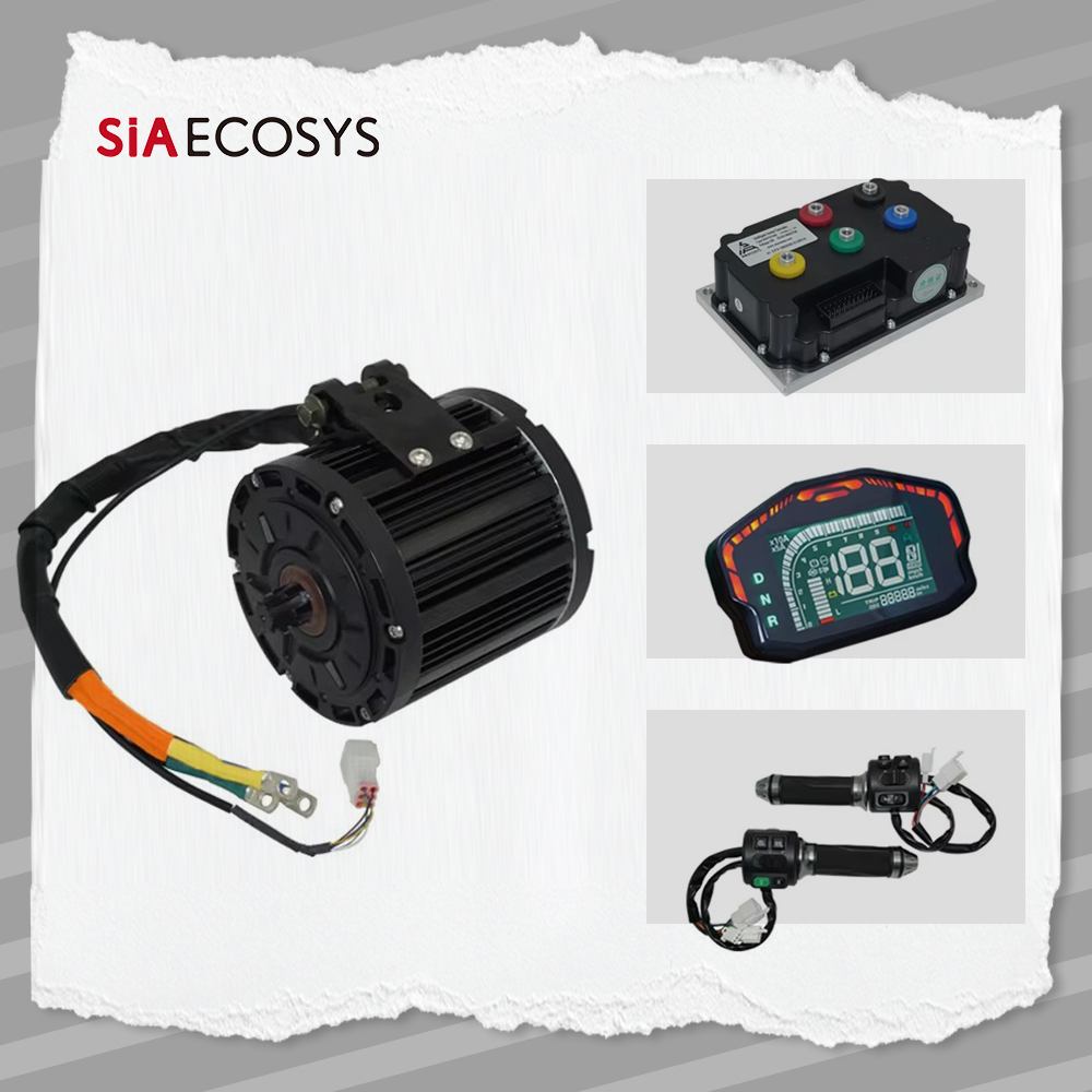 Mid Drive Motor Kit 72V 3000W - QS138 72V 100KPH 3000W 70H 6000W