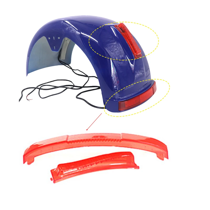 60V 30Ah Electric Scooter Battery - Rear Fender Taillight Brake Light Signal