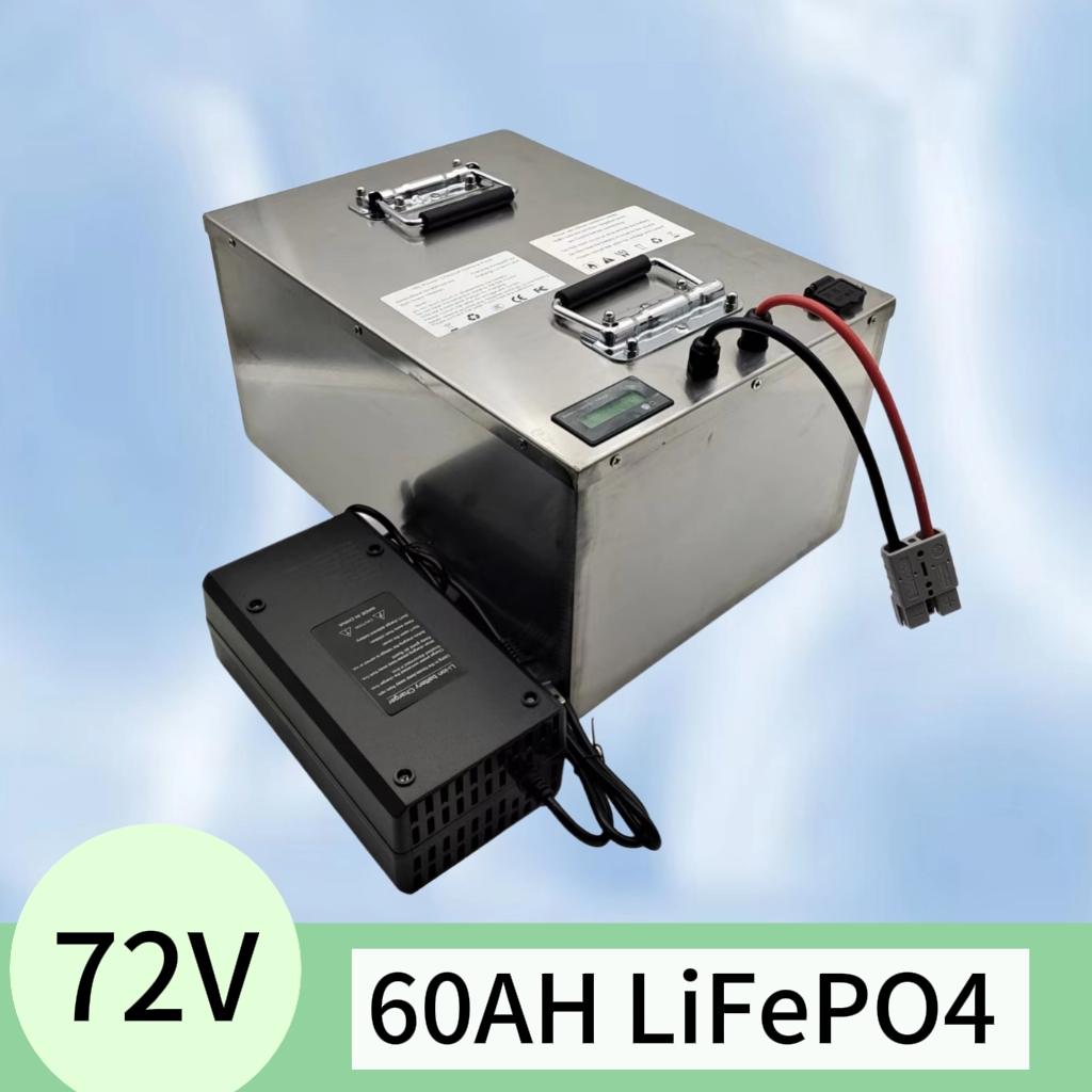 72V 60Ah Lifepo4 Battery Pack - 72V 60Ah 60A Lithium Lifepo4 Rechargeable