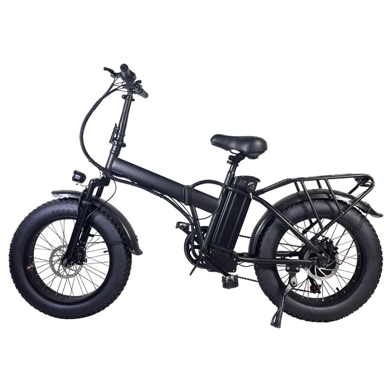 Dual Motor Electric Motorcycle Frame - Folding Electric Bike, 36V 250W Brushless