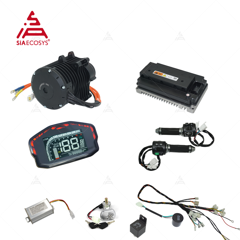Mid Drive Motor Kit 72V 3000W - QS MOTOR 138 3000W V3 5500W