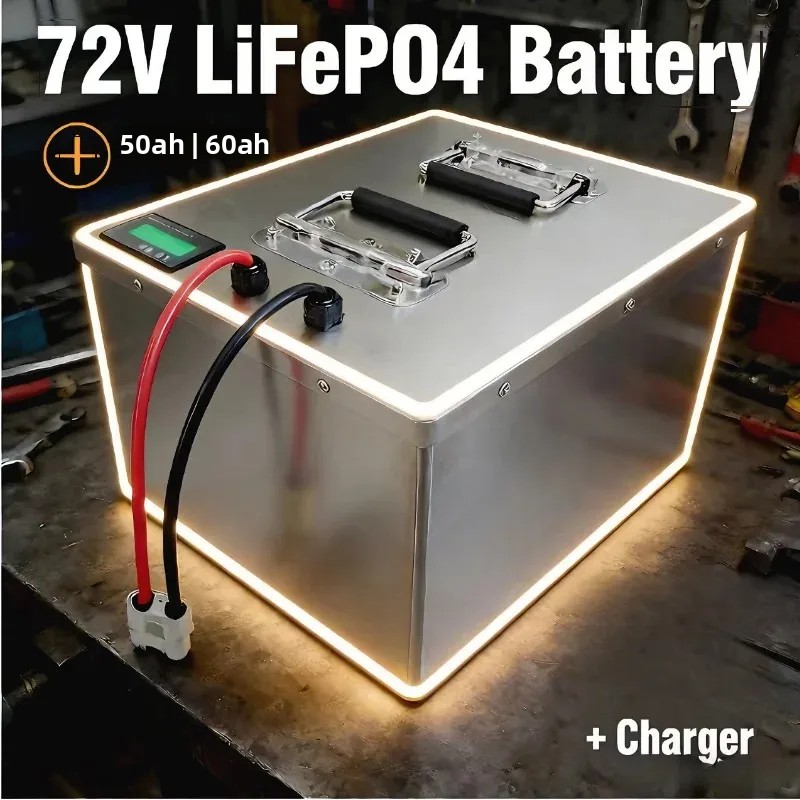 72V 60Ah Lifepo4 Battery Pack - 72V 50Ah 50A 60Ah 60 Ah