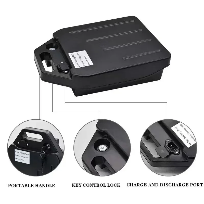 60V 20Ah-40AH2000W Electric Ve - đánh giá và giá 60V 30Ah Electric Scooter Battery