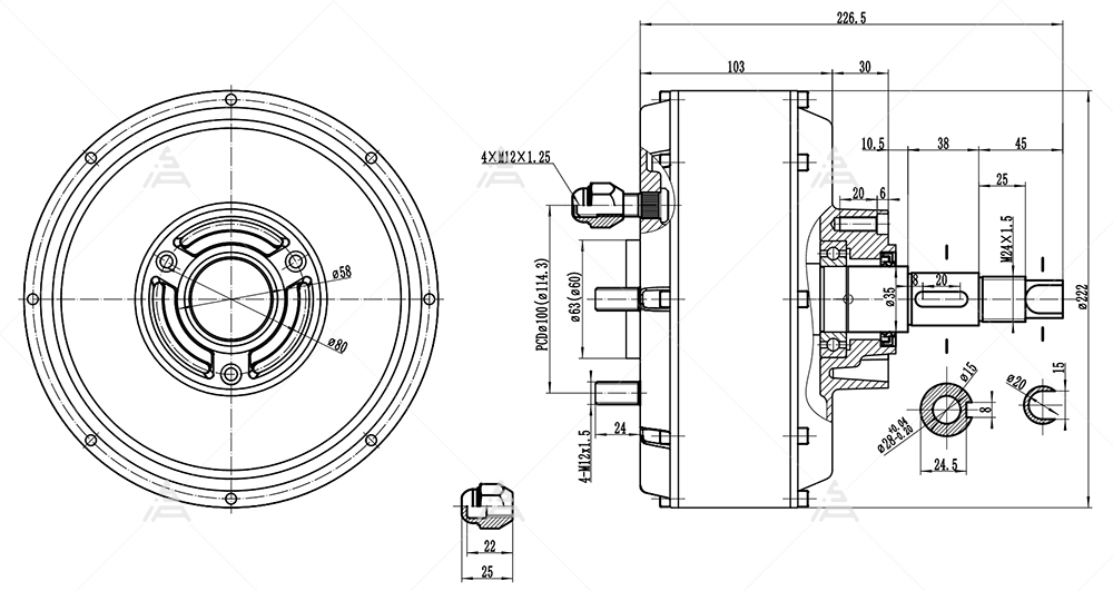 QSMOTOR 205 3000W V3 72V 80KPH - đánh giá và giá Electric Motorcycle Conversion Kit 72V