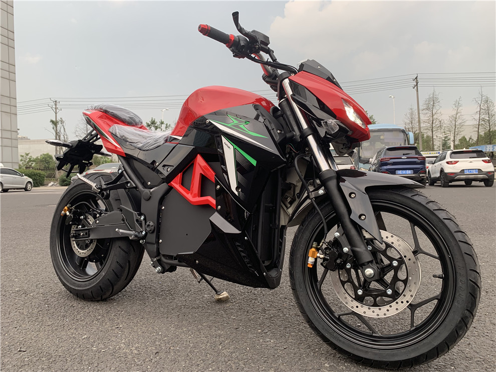 Electric Motorcycle With Seat  - đánh giá và giá 72V 5000W Electric Motorcycle