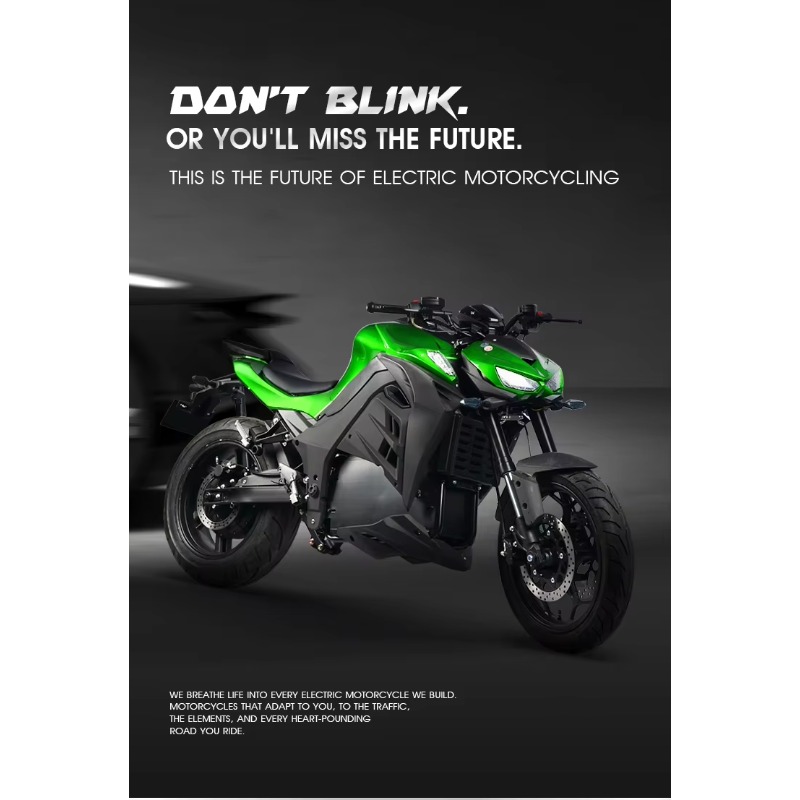 Lvyuan High Quality ODF N19 72 - đánh giá và giá 72V 5000W Electric Motorcycle