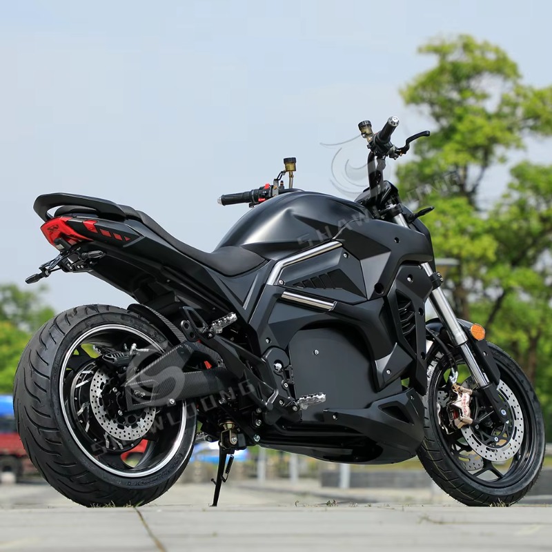 Factory Price Shawloong SL-DMG - đánh giá và giá 72V 5000W Electric Motorcycle