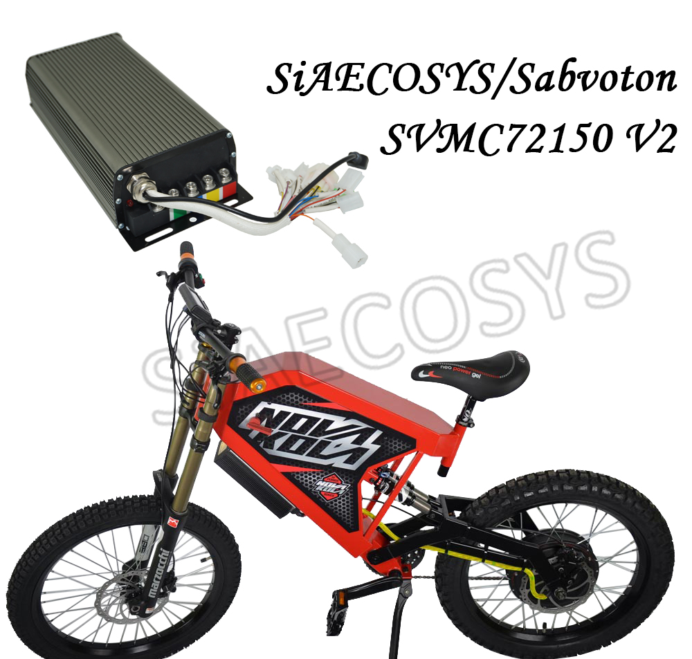 SVMC72150 V2 Sabvoton 72V 150A - đánh giá và giá 72V 5000W Electric Motorcycle