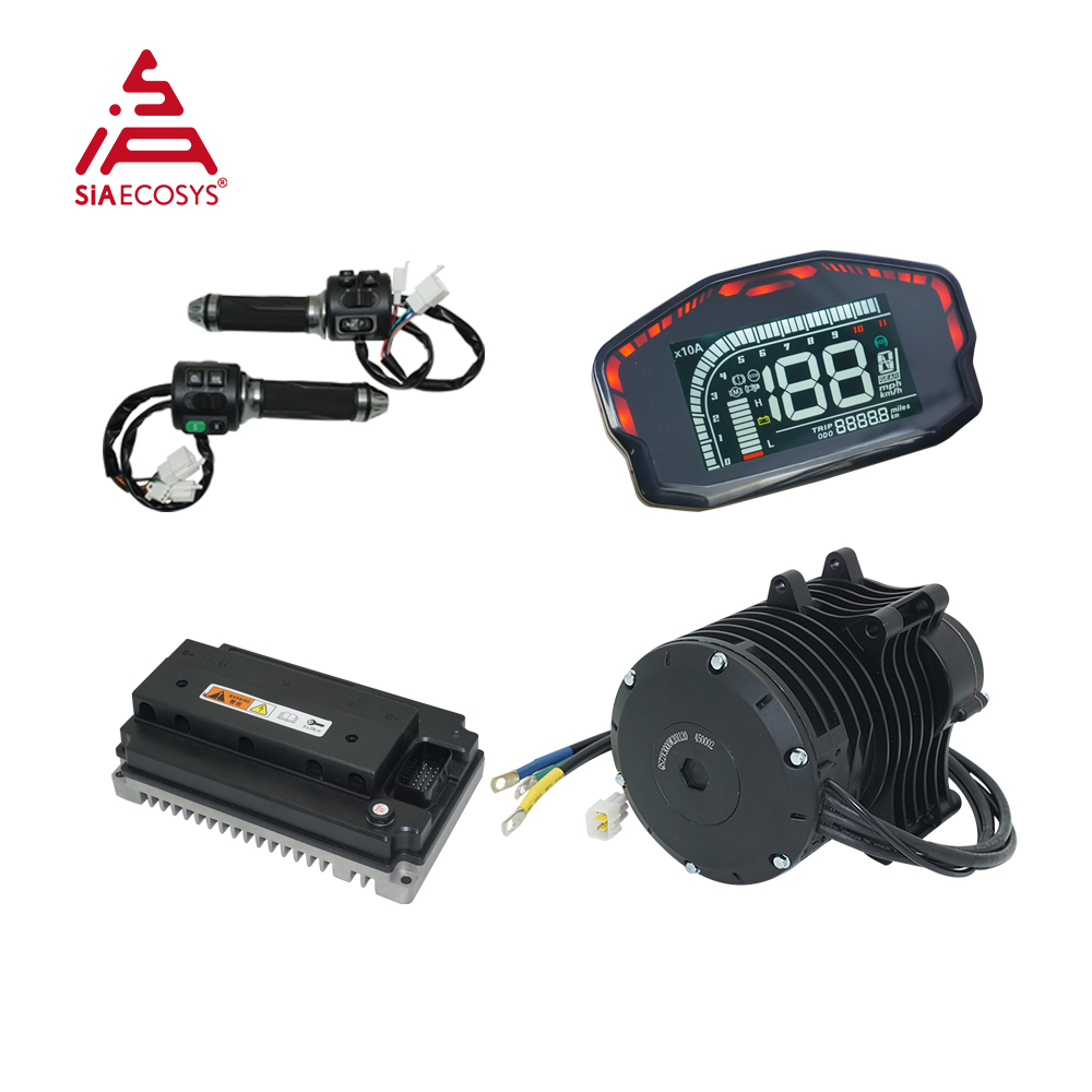 QSMOTOR 138 3000W V3 70H 5500W - đánh giá và giá Mid Drive Motor Kit 72V 3000W
