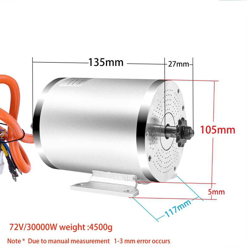 3000W 72V Motor Conversion Kit - đánh giá và giá Electric Motorcycle Conversion Kit 72V