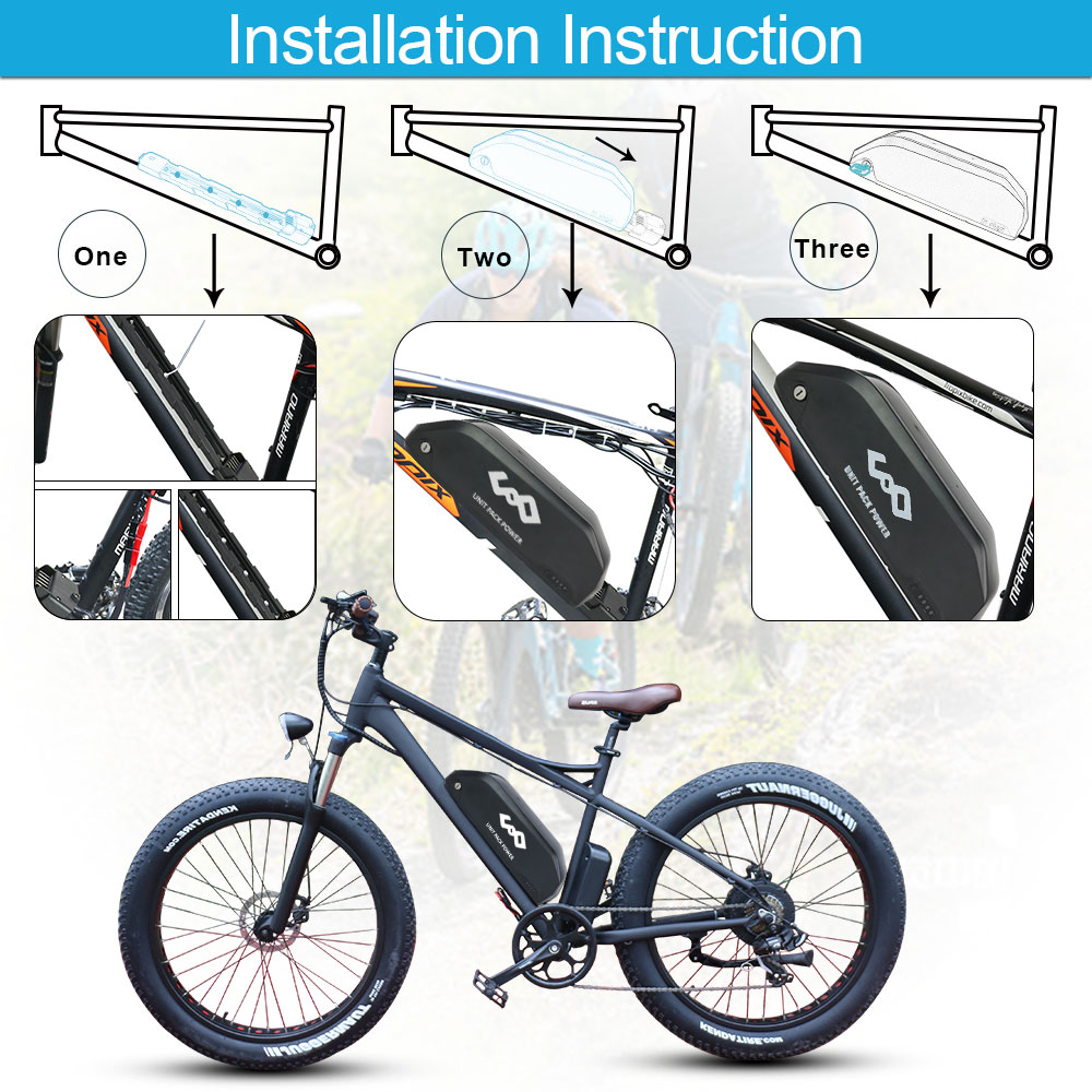52V 25AH  Downtube EBike Batte - đánh giá và giá 60V 30Ah Electric Scooter Battery