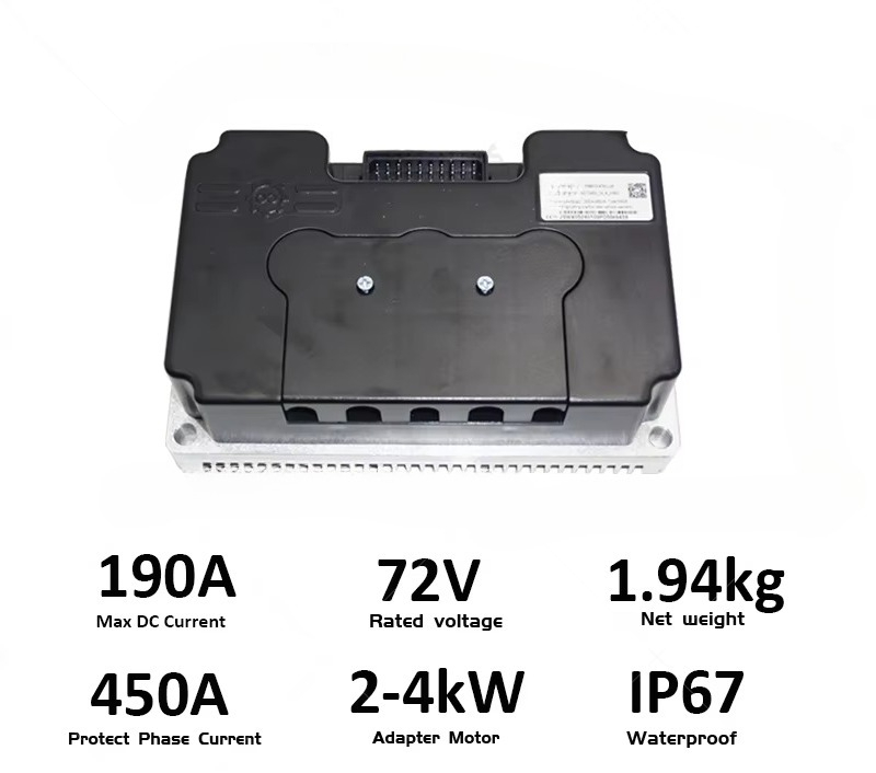 QSMOTOR 205 3000W V3 Brushless - đánh giá và giá Electric Motorcycle Conversion Kit 72V
