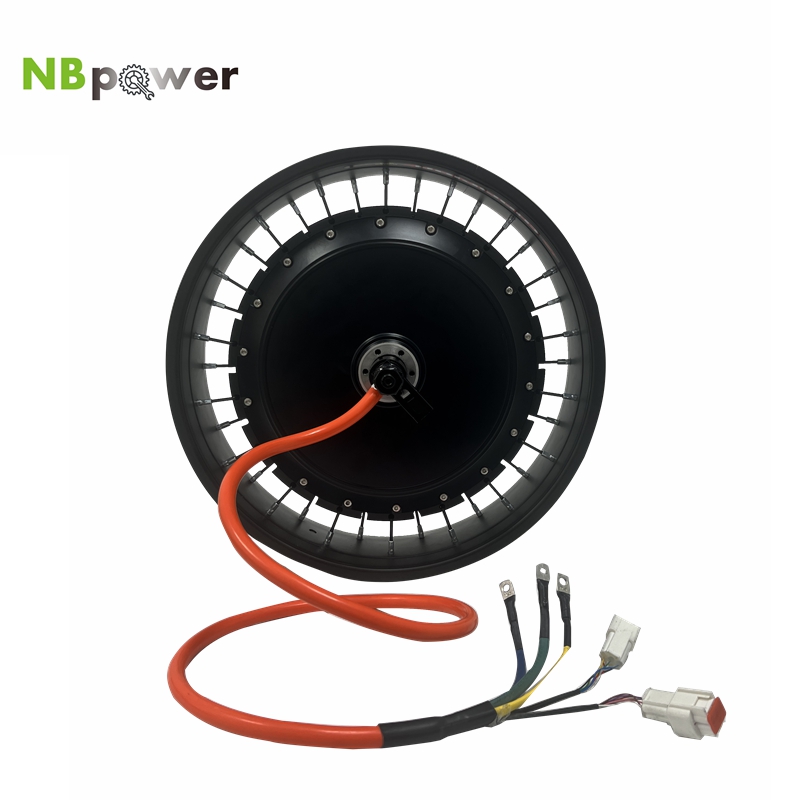 NBpower/QS273 40H 20x4/24x4/26 - đánh giá và giá Qs273 Hub Motor 8000W 72V