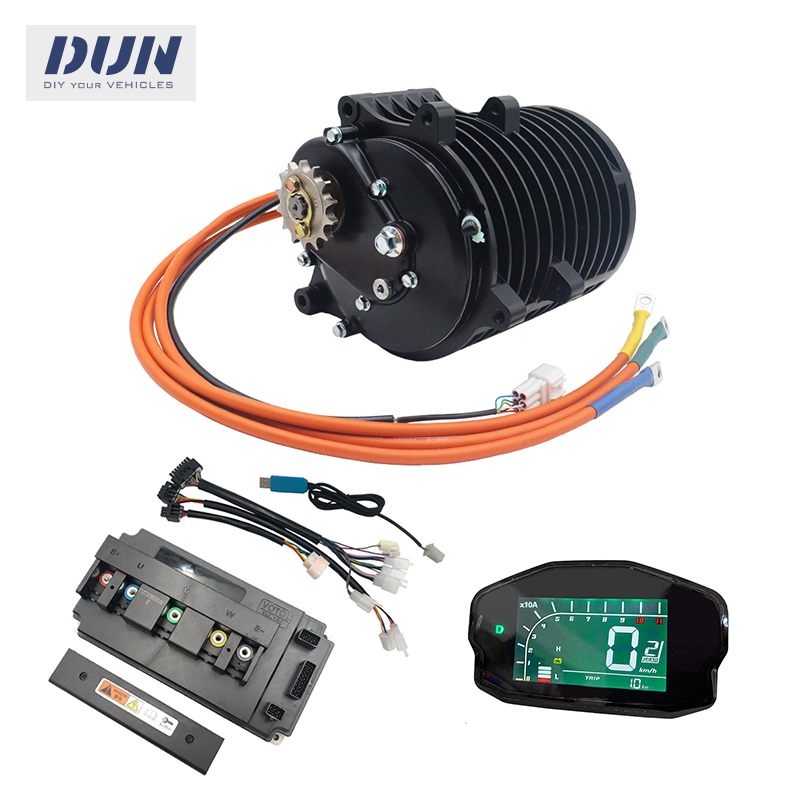 QS138 72v 70H 3000W V3 100kmh  - đánh giá và giá Mid Drive Motor Kit 72V 3000W